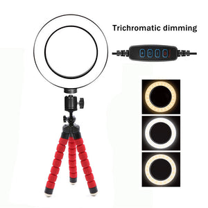 Illuminate Your Creativity with the 6-Inch LED Ring Fill Light