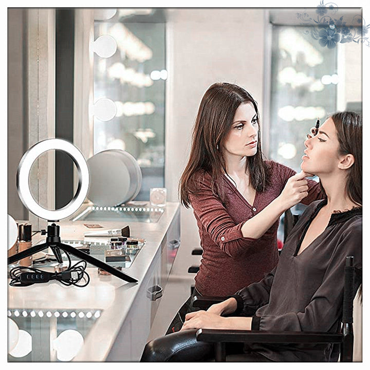 Illuminate Your Content with the 360° Rotatable LED Ring Light